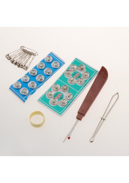 Ev Dikiş Malzemeleri Için Ahşap Saklama Kutusu ile Profesyonel Dikiş Kiti (Yurt Dışından) modelleri