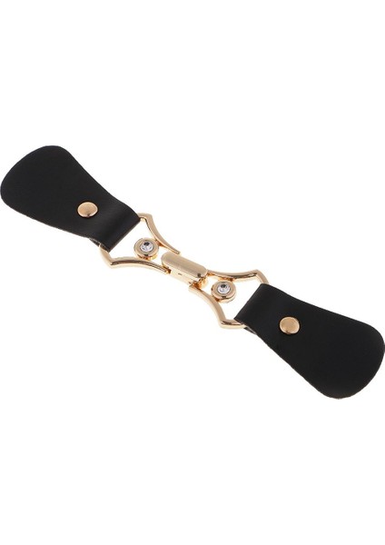 Çift Duffle Coat Deri Geçiş Toka Toka Geçiş Düğmeleri Dikiş Düğmesi (Yurt Dışından)