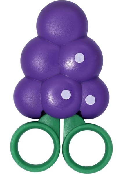 Meyve Şeklindeki Mıknatıs Tutucu Üzümle 2xround Kafa Güvenlik Makası 2 Adet (Yurt Dışından) fırsatları