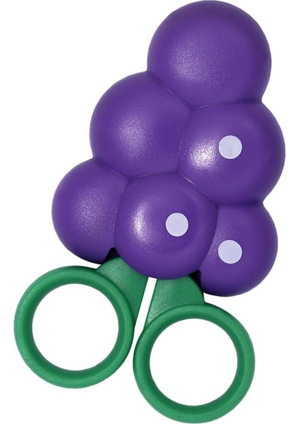 Meyve Şeklindeki Mıknatıs Tutucu Üzümle 2xround Kafa Güvenlik Makası 2 Adet (Yurt Dışından) indirimleri