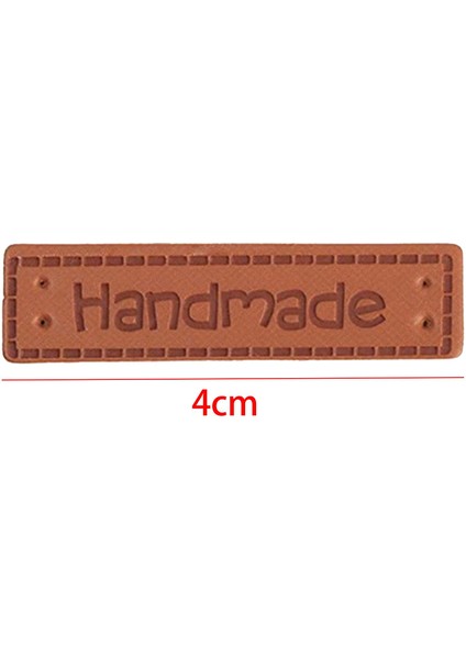 50ADET El Yapımı Kabartmalı Etiket Giysi Için Dekoratif Deri Etiketler (Yurt Dışından) fiyatları