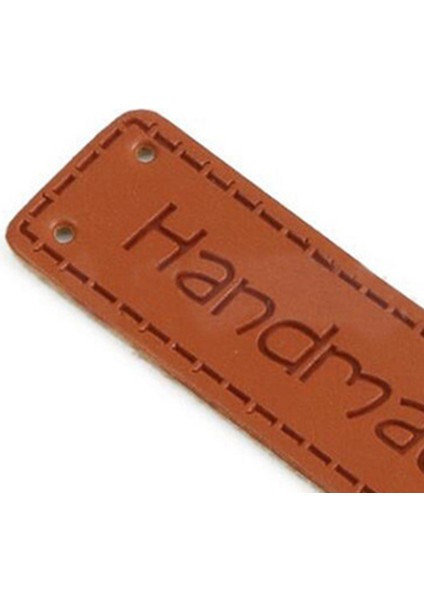 50ADET El Yapımı Kabartmalı Etiket Giysi Için Dekoratif Deri Etiketler (Yurt Dışından) modelleri