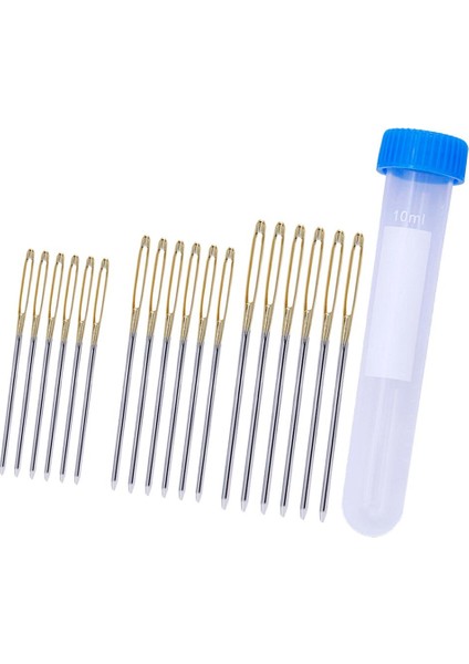 Prettyia 18ADET Depolama Çantası El Dikişli Büyük Göz Künt Iğneler (Yurt Dışından) indirimleri