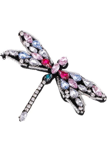 Yusufçuk Işlemeli Boncuklu Rhinestones Yaması Üzerinde Aplike Giysi Dekor (Yurt Dışından)