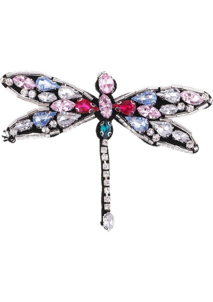 Yusufçuk Işlemeli Boncuklu Rhinestones Yaması Üzerinde Aplike Giysi Dekor (Yurt Dışından) fiyatları