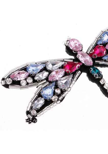 Yusufçuk Işlemeli Boncuklu Rhinestones Yaması Üzerinde Aplike Giysi Dekor (Yurt Dışından) modelleri