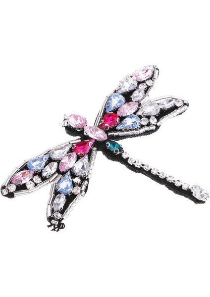 Yusufçuk Işlemeli Boncuklu Rhinestones Yaması Üzerinde Aplike Giysi Dekor (Yurt Dışından) indirimleri