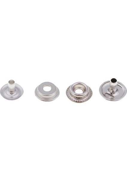 Paslanmaz Çelik 15MM Snap Defener Punch Tool Kit 6 Adet Dikiş Bağlantı Elemanları ile (Yurt Dışından) fırsatları