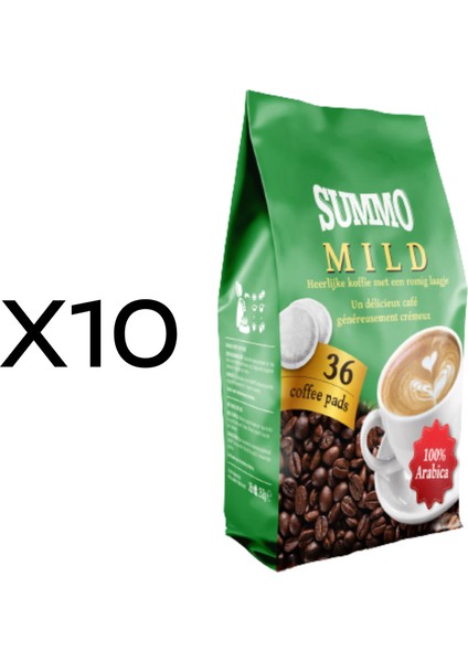 Mild 360'LI Süper Avantaj Paketi (36X10) Senseo Pad Coffee Pads Kahve Kapsülü