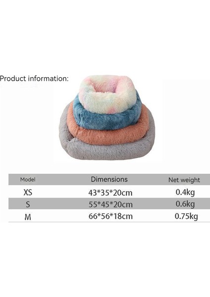 Peluş Kalınlaştırılmış Kedi Kumu Pedi (Yurt Dışından)