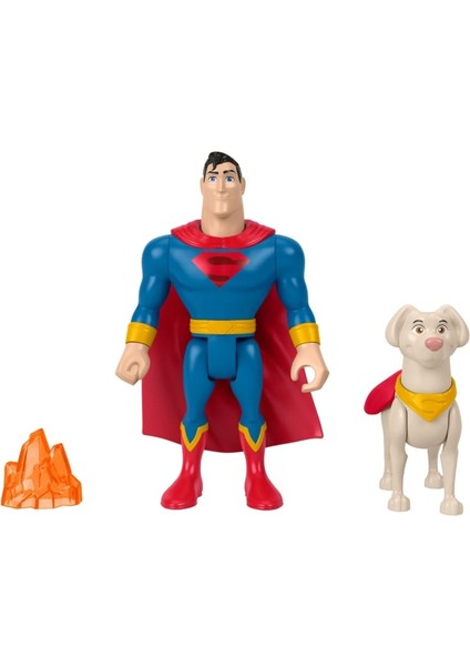 Fisher Price Dc League Of Super Pets Superman ve Krypto HGL02