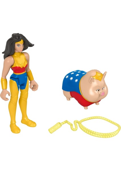 Fisher Price Dc League Of Super Pets Wonder Woman ve Pig HGL04