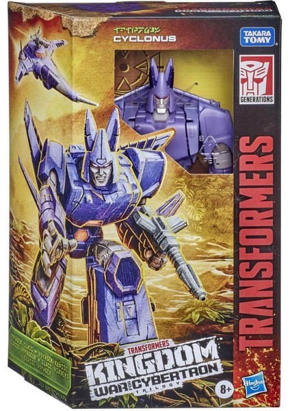 Generations War For Cybertron: Kingdom Voyager Wfc-K9 Cyclonus F0692