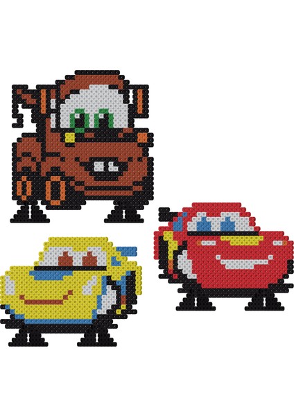 Pixel Eğitici, Eğlenceli Boncuk Etkinlik Ve Oyuncak Seti, Disney Cars BB29-02 fırsatları