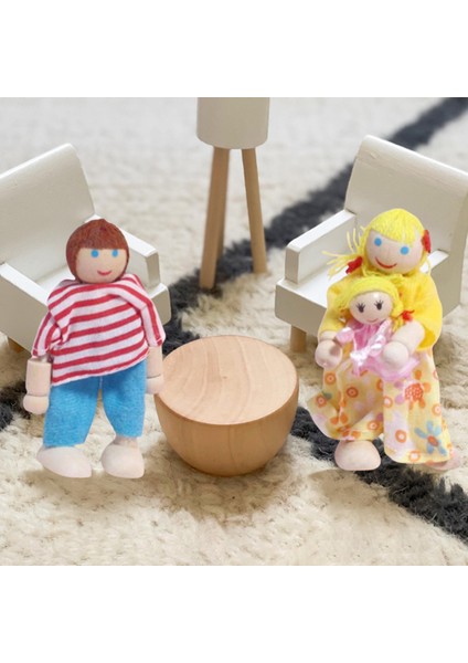 Okul Öncesi Çocuklar Için Dollhouse Minyatür Bebekler A indirimleri