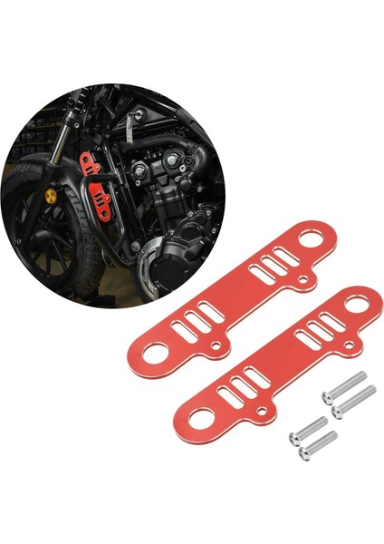 Honda Rebel Cmx 500 300 Kırmızı Için Yan Radyatör Koruma Grille Kapağı indirimleri