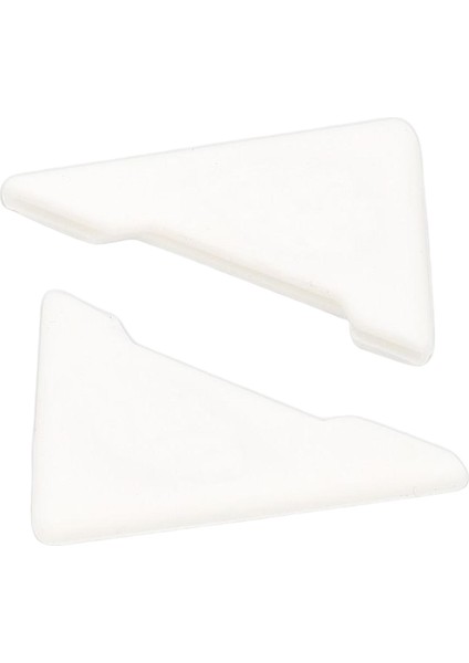 2x Araba Kapı Köşesi Kapağı Anti -Cazak Kazası Çıkartma Tampon Çizik Koruyucusu Beyaz fırsatları