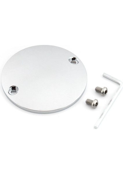 Fxe 1200 Süper Glide Için 2 Delik Ateşleme Zamanlayıcı Kapağı 73-80 Gümüş Gümüş indirimleri