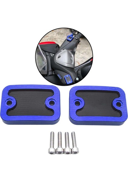 Yamaha NMAX155 15-19 Mavi Motosiklet Arka Fren Pompası Kapak Koruyucusu(Yurt Dışından) fırsatları