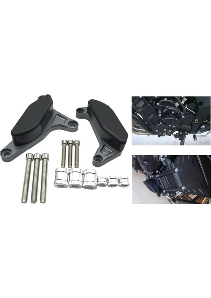 Yamaha Fz1 Fazer 2006-2016 Titanyum Için Motosiklet Motor Koruma Kaydırıcısı Kapak modelleri