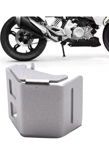Cnc Arka Fren Sıvısı Rezervuar Koruma Kapağı Bmw G310R 18-20 Gümüş Için Dayanıklı Uyum modelleri