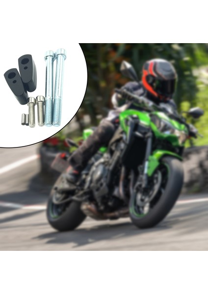Motosiklet Kolu Alüminyum Alaşım Değişim Yüksekliği Adaptörü Bmw Siyahına Uygun modelleri