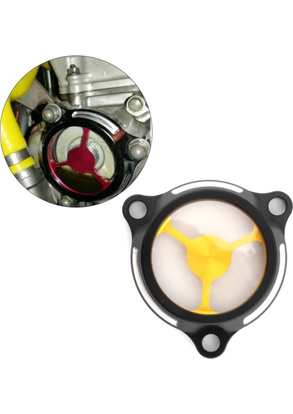 Motor Yağı Filtre Kapağı Suzuki Için Uyuyor 05-21 Drz 400SM Drz 400S DRZ400 Clear fırsatları