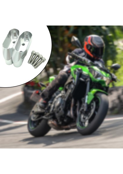 Motosiklet Gideri Yükseltici Montaj Kelepçesi Bmw Için Uygun Bmw R1200RS 2015 - 2016 Gümüş modelleri