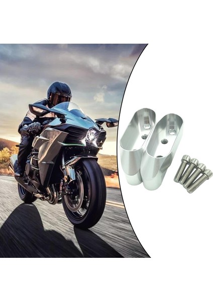 Motosiklet Gideri Yükseltici Montaj Kelepçesi Bmw Için Uygun Bmw R1200RS 2015 - 2016 Gümüş fırsatları