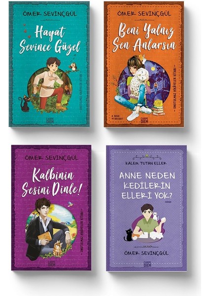 Unutulmaz Hikayeler Seti (4 Kitap) - Ömer Sevinçgül