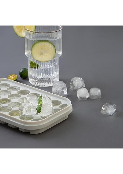 Lıd ve ile Buz Küpü Kalıp Kutususcoop Meyve Popsicle Maker Kalıplar Tepsi Dondurma Dıy Aracı Mutfak Buzdolabı Aksesuarları | (Yurt Dışından)