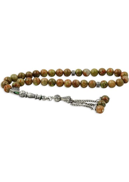 Küre Kesim Red Jasper Taşı Tesbih