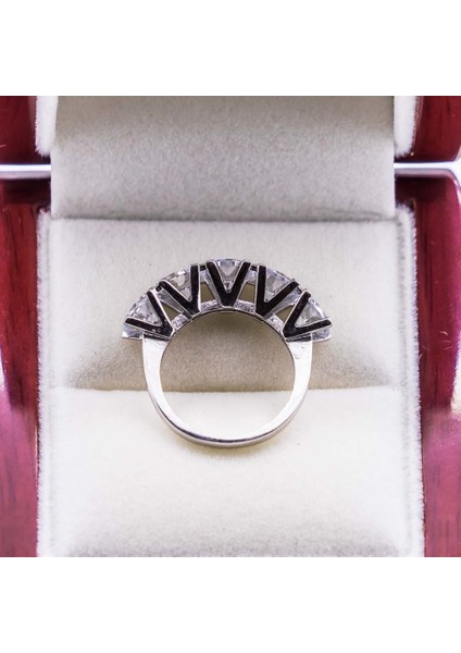 925 Ayar Gümüş Beştaş Bayan Yüzük Model 3 fiyatları