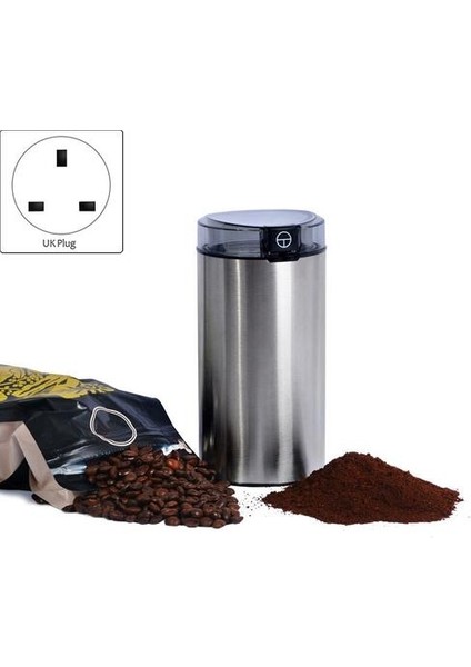 Elektrikli Kahve Öğütücü Makinesi Tahıl Paslanmaz Çelik Bıçak Freze Mochas Fıstık Tahıl Fasulye Tozu Makinesi (Yurt Dışından)