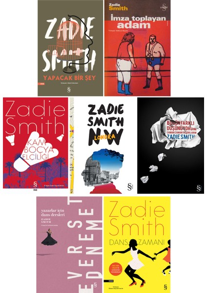 Yapacak Bir Şey - İmza Toplayan Adam - Dans Zamanı - 7 Kitap - Zadie Smith