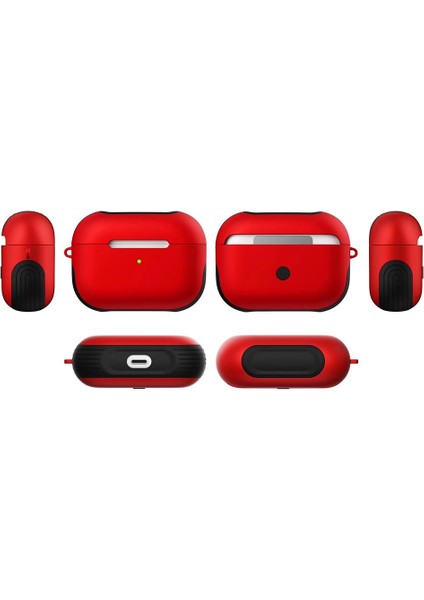 Airpods Pro Uyumlu Kılıf Anti-Shock Kulaklık Kılıfı Darbe Emici Tam Koruma Shockproof