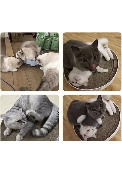 Kediler Tırmalamak Kedi Oyuncak Kurulu Yuvarlak Karalama Ped Kedi Karalama Oyuncaklar Için Kediler Için Oyuncaklar Çizik Kanepe Yatağı Kedi Nane | Mobilya ve çizikler. (Yurt Dışından)