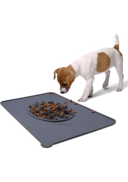 Dinlenemeyen Pet Kase Yavaş Besleyici Placemat Hiçbir Karışıklık Köpek Gıda Davranışlar Dağıtıcı Mat Gömlekler Tepsi Yükseltilmiş Yüzler Pet Kaseler Ped Kedi | (Yurt Dışından) indirimleri