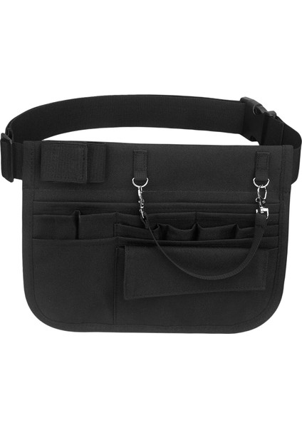 Hemşireler Koruma Bel Torbası Ayarlanabilir Fanny Pack Poşeti Oxford Bez Aksesuarları Gri(Yurt Dışından)