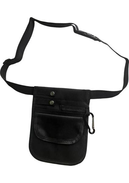 Hemşire Fanny Pack Organizer Torama Tutucu Stetoskoplar Için Kalça Çantası Siyah
