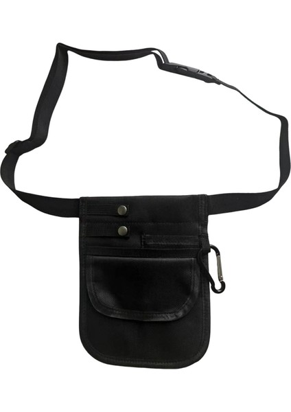 Hemşire Fanny Pack Organizer Torama Tutucu Stetoskoplar Için Kalça Çantası Siyah