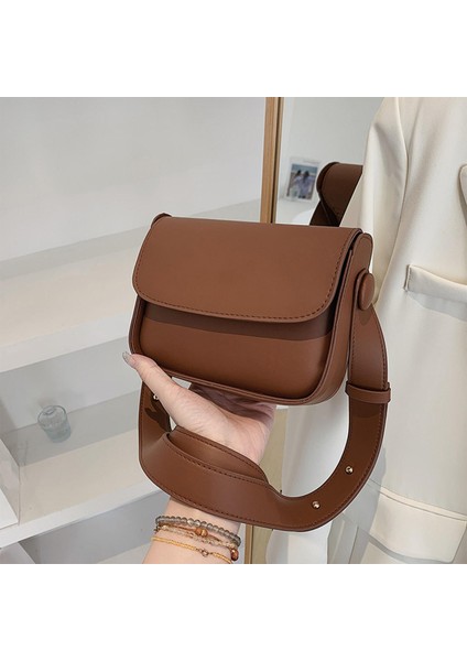 Makyaj Kahverengi Için Omuz Çantası Crossbody Çanta Çantaları