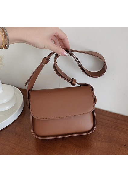 Makyaj Kahverengi Için Omuz Çantası Crossbody Çanta Çantaları