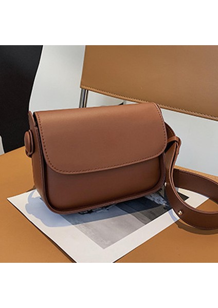 Makyaj Kahverengi Için Omuz Çantası Crossbody Çanta Çantaları