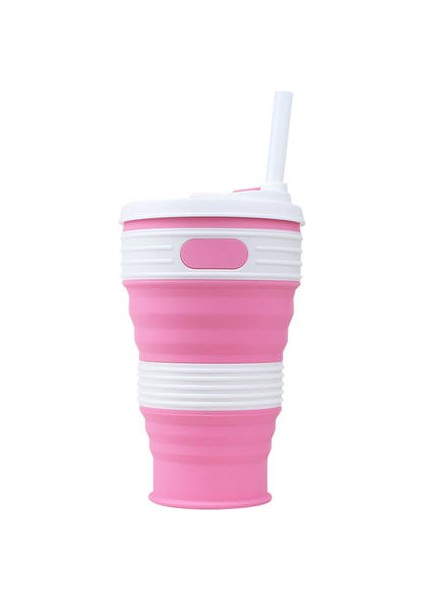 Silikon Sıkıştırma Katlanır Su Kupası Yaratıcı Günlük Geri Çekilebilir Taşınabilir Otel Kupası Kahve Kupası (Yurt Dışından)