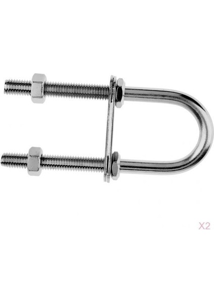 2 Adet Yay Stern Göz U Bolt 5/16 "8mm Paslanmaz Çelik Tekne Deniz (Yurt Dışından)