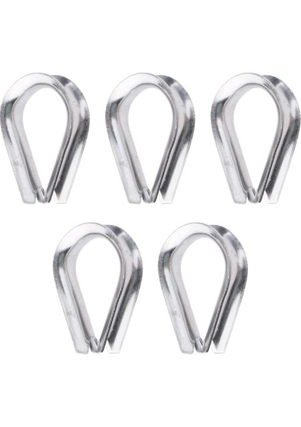 304 Paslanmaz Çelik 3/8 "çaplı Tel Halat Kablosu Yüksükler Arma 5 Set (Yurt Dışından) modelleri