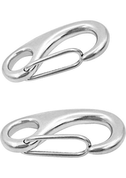 2 × 316 Deniz Paslanmaz Yay Klipsini / Pençe (Yurt Dışından)