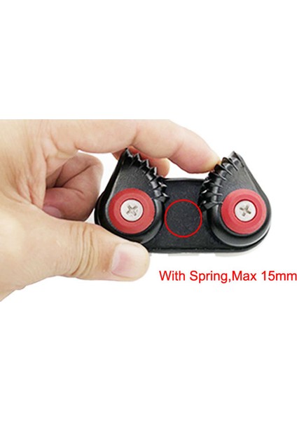 2x Kayık Cam Cleat Tekne Dinghy Alüminyum Kam Cleats Hızlı Giriş Halat Cleats (Yurt Dışından) fırsatları