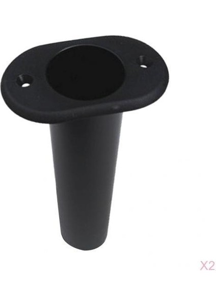 2 Adet Plastik Olta Tutucu Gömme Dağı Tekne Yat Kutup Standı 90 Deg (Yurt Dışından)